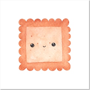 Cute biscuit Posters and Art